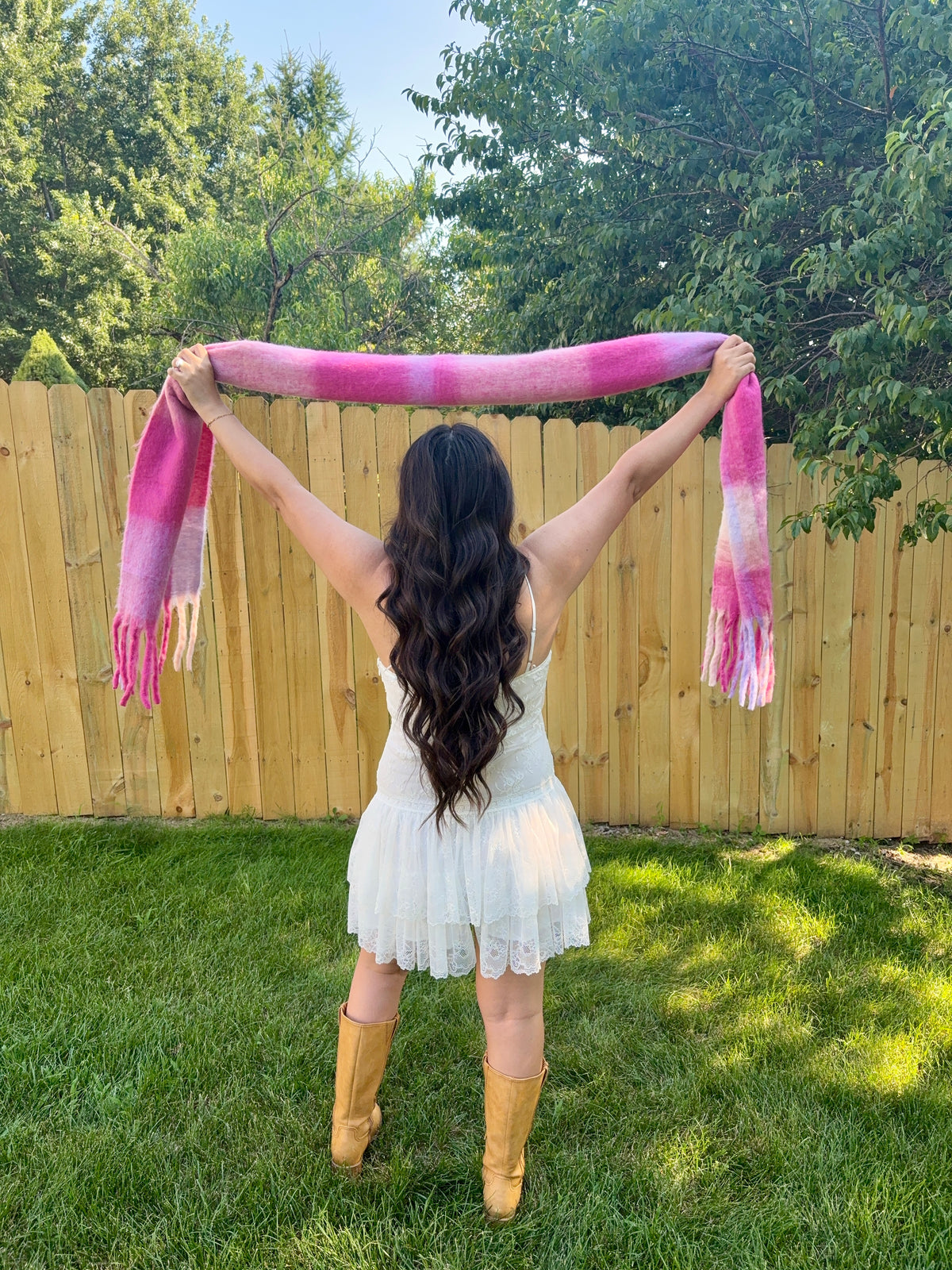 Rosy Skies Scarf