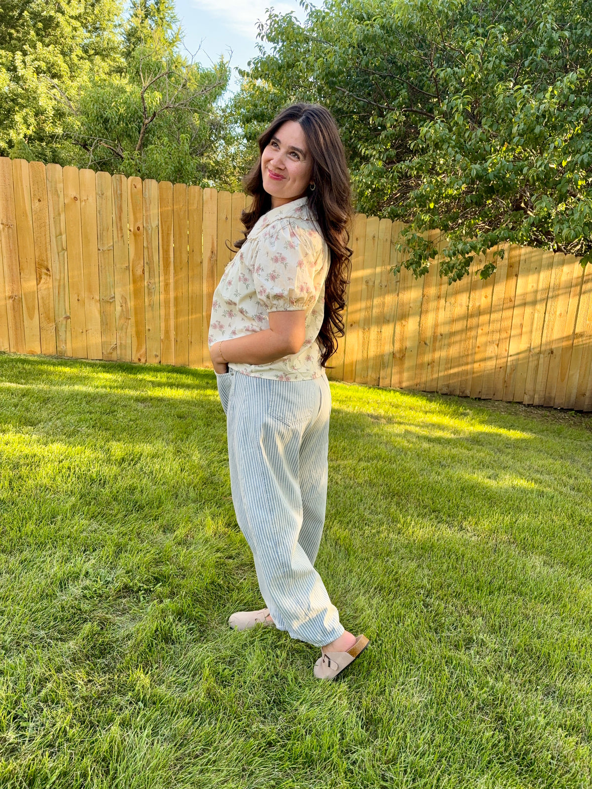 Rosalie Ruffle Top