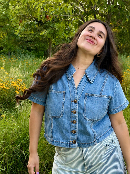 Bluebell Denim Top