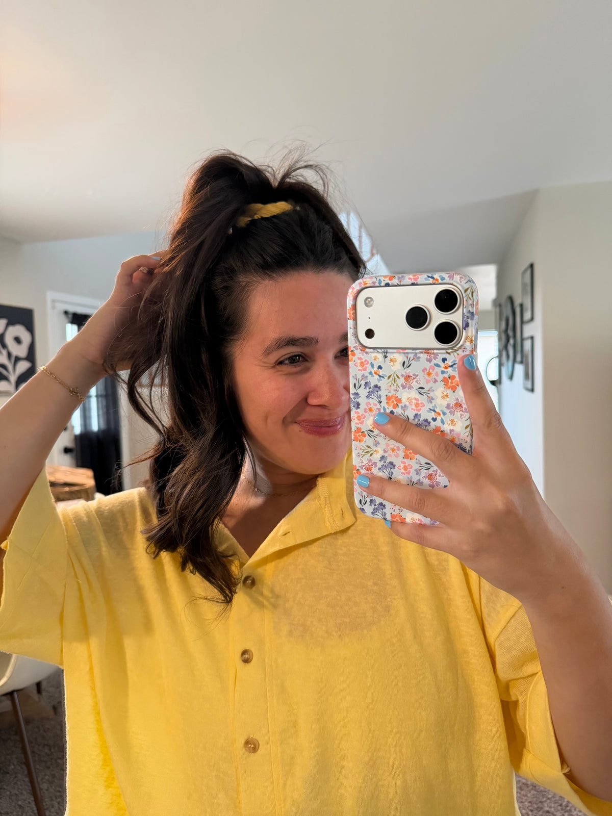 Sunshine Meadow Scrunchie