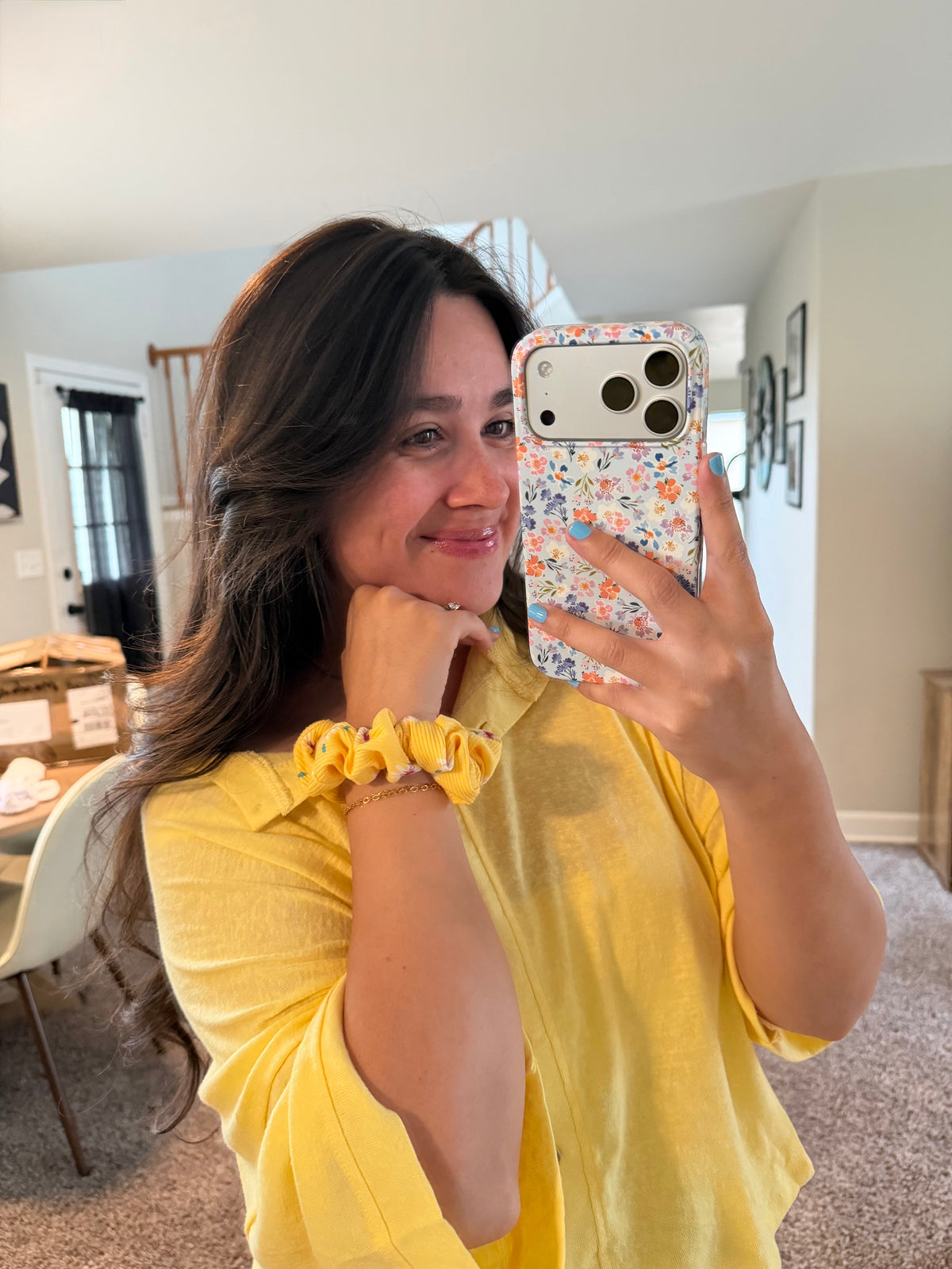 Sunshine Meadow Scrunchie