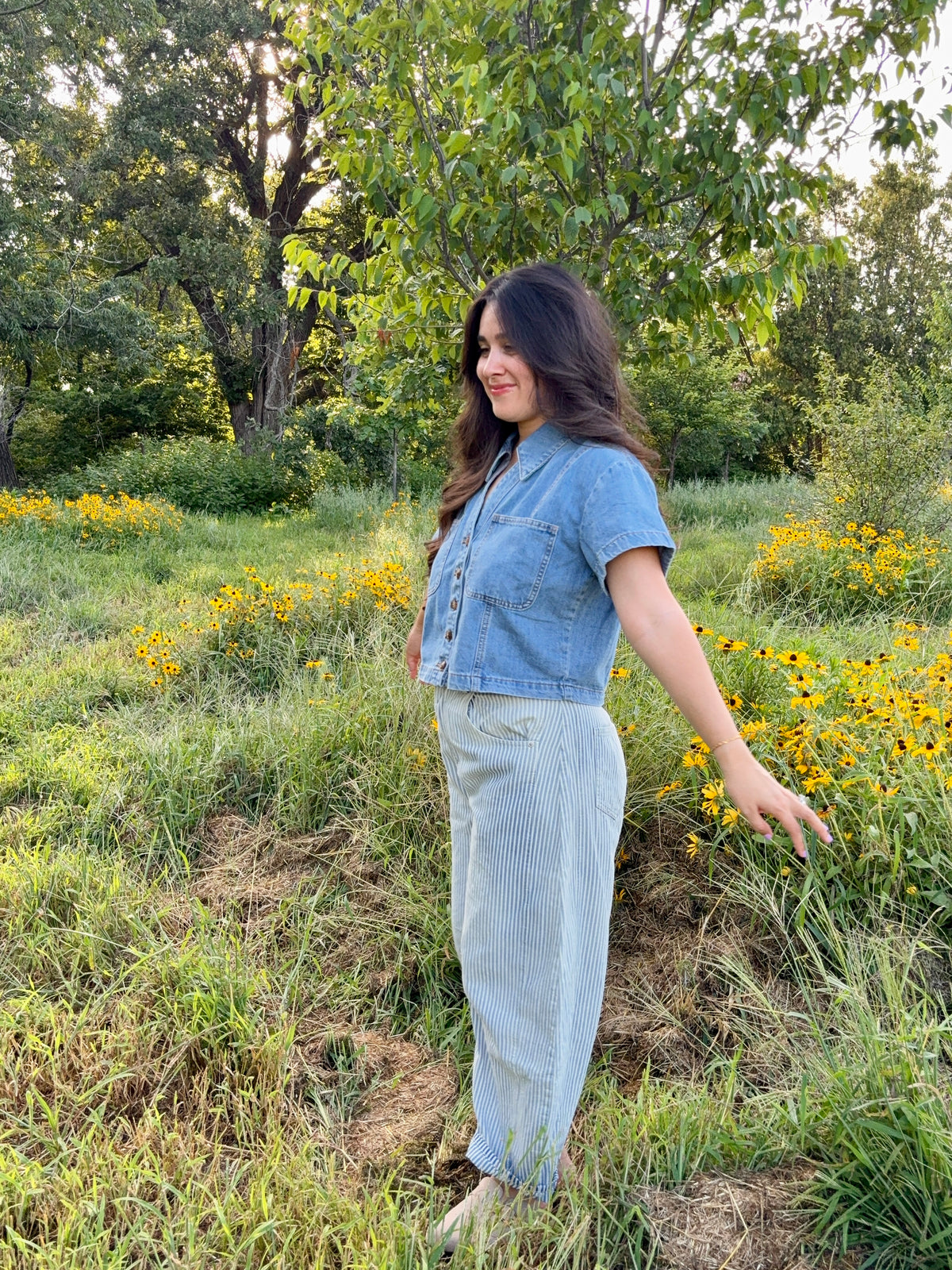 Bluebell Denim Top