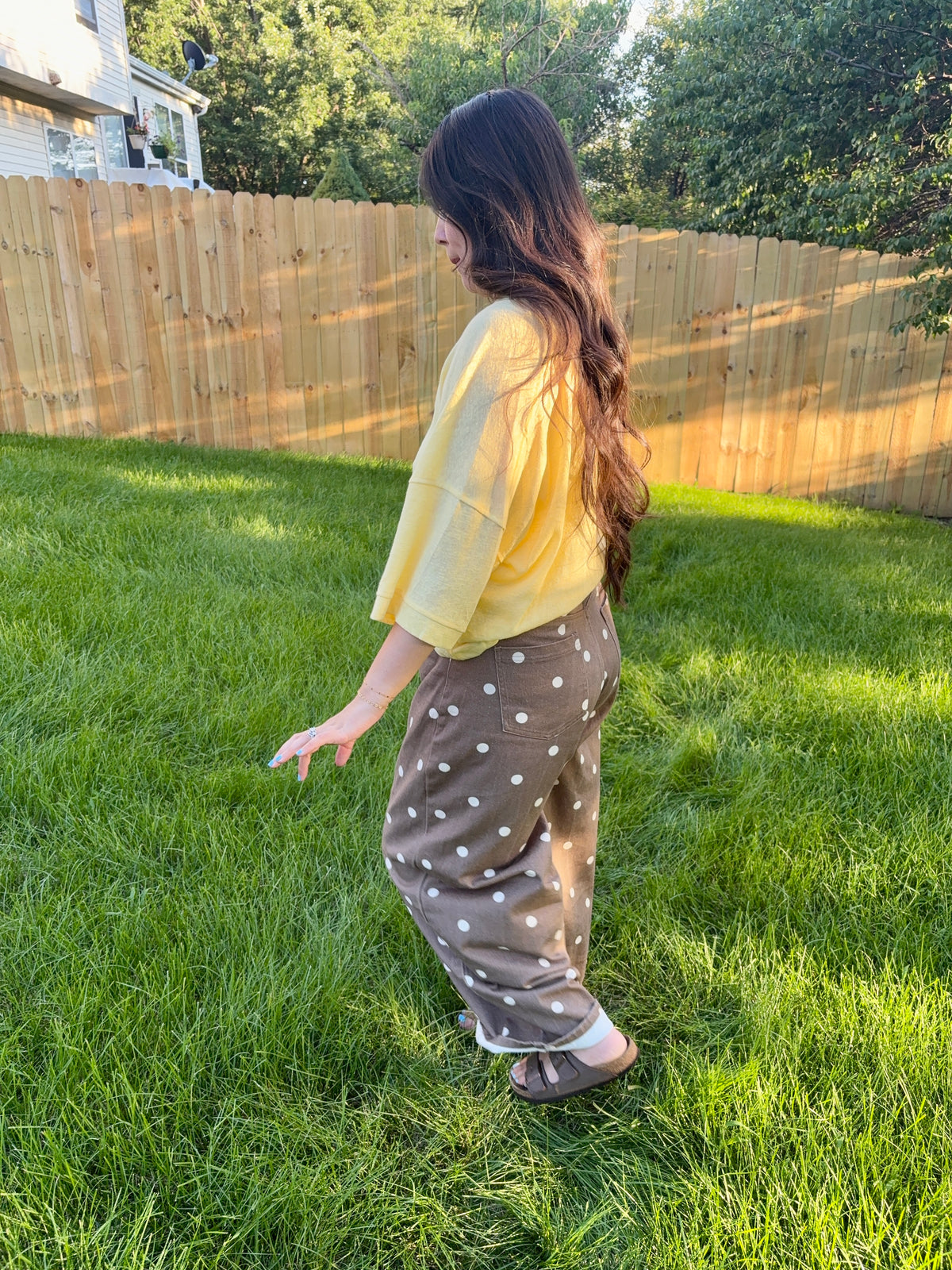 Chestnut Meadow Barrel Jeans