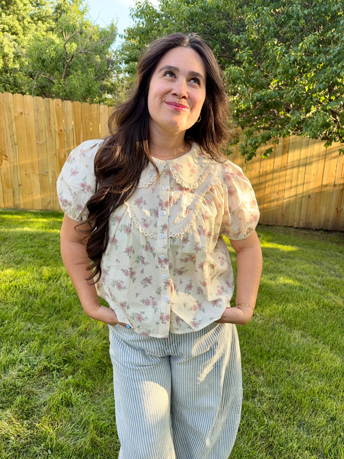Rosalie Ruffle Top