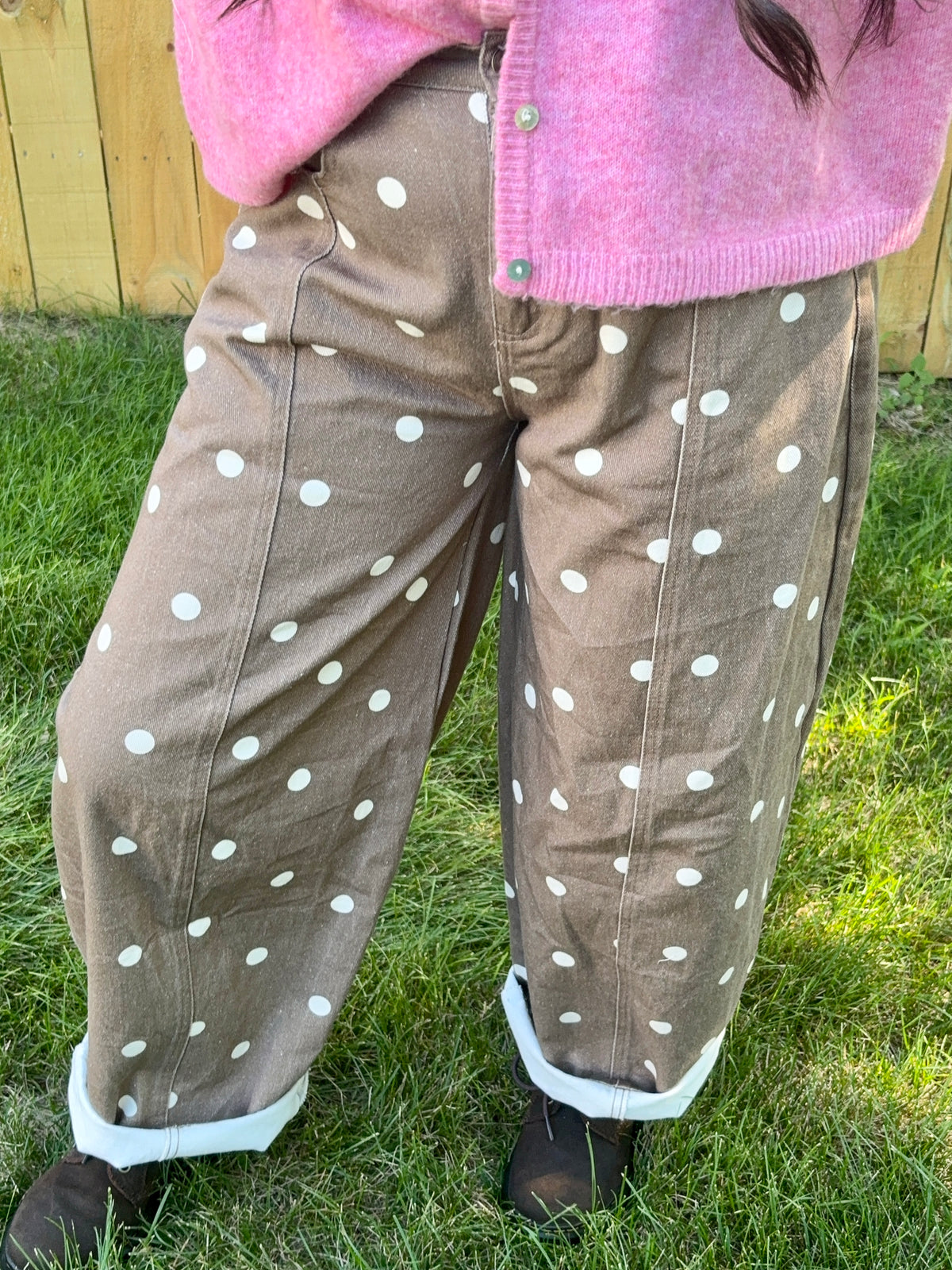Chestnut Meadow Barrel Jeans