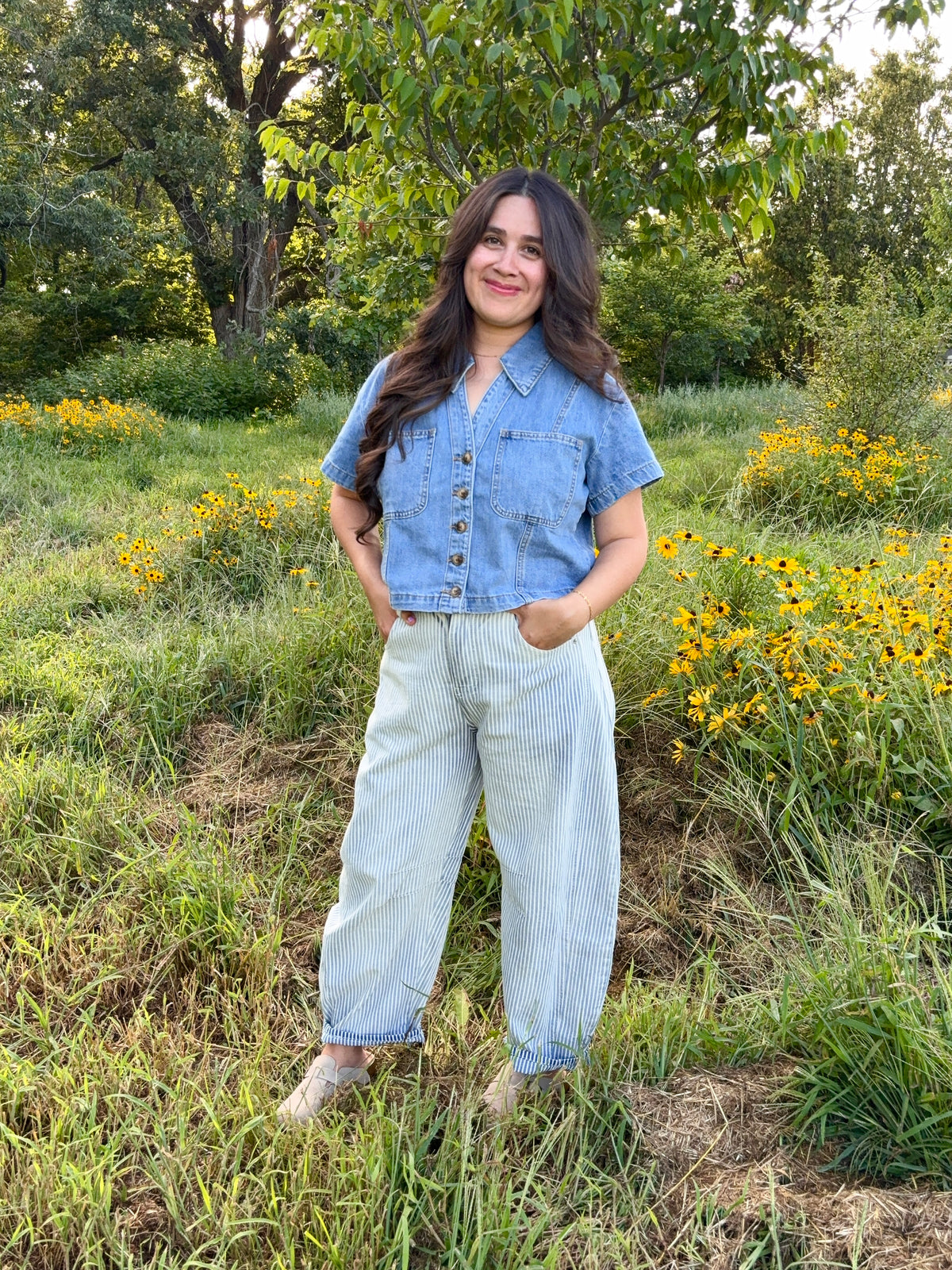 Bluebell Denim Top