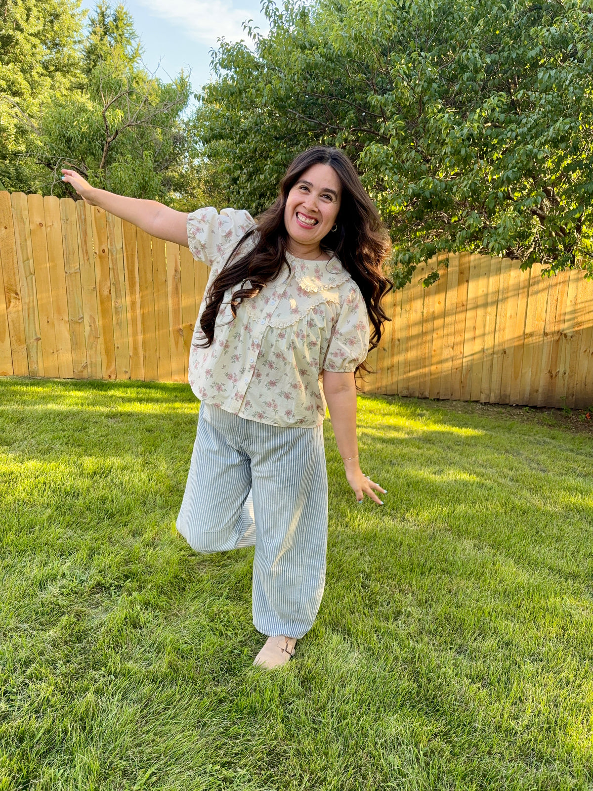 Rosalie Ruffle Top