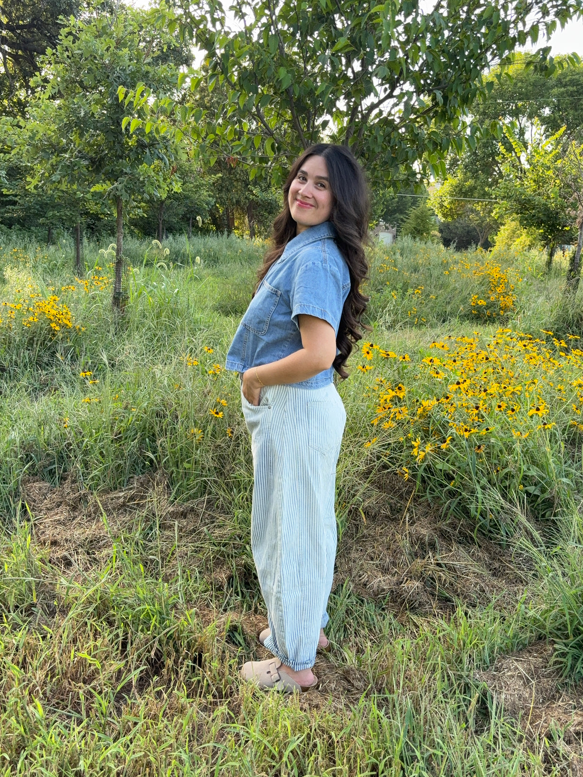 Bluebell Denim Top