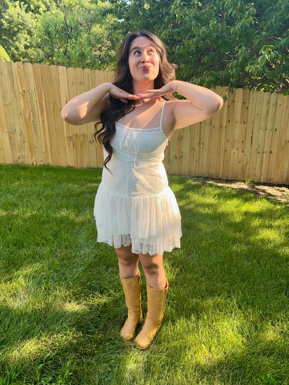Willow Whisper Lace Romper