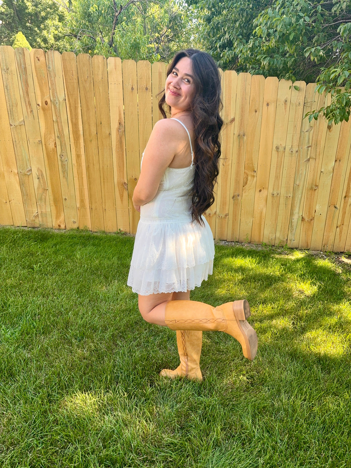 Willow Whisper Lace Romper