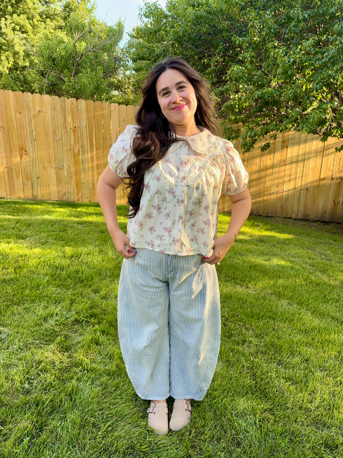 Rosalie Ruffle Top