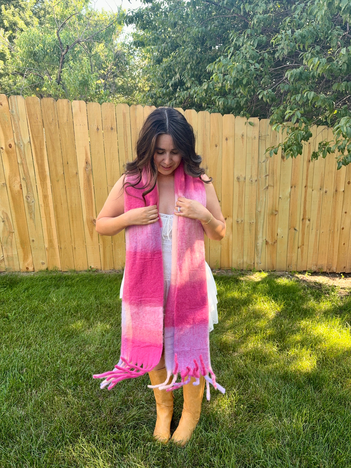 Rosy Skies Scarf