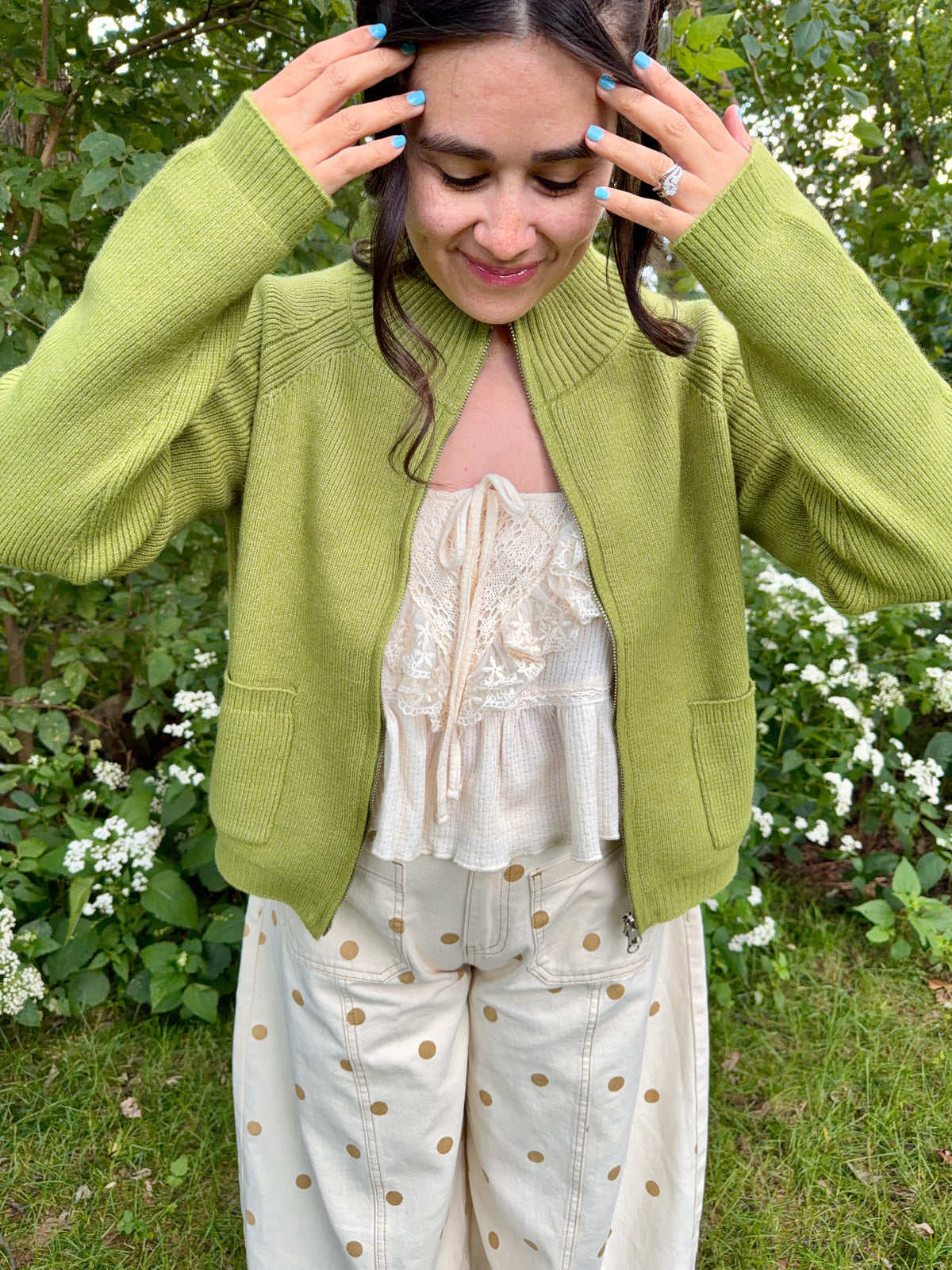 Meadow Zip Sweater