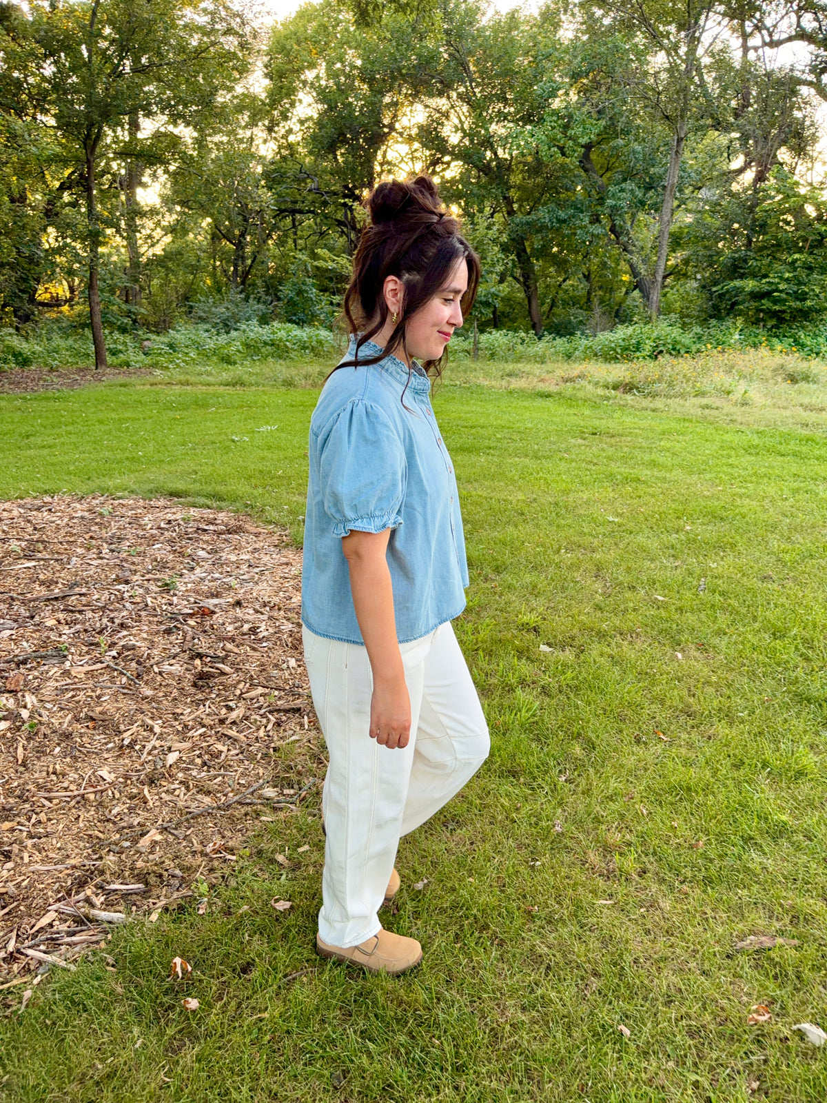 Bluebell Ruffle Top