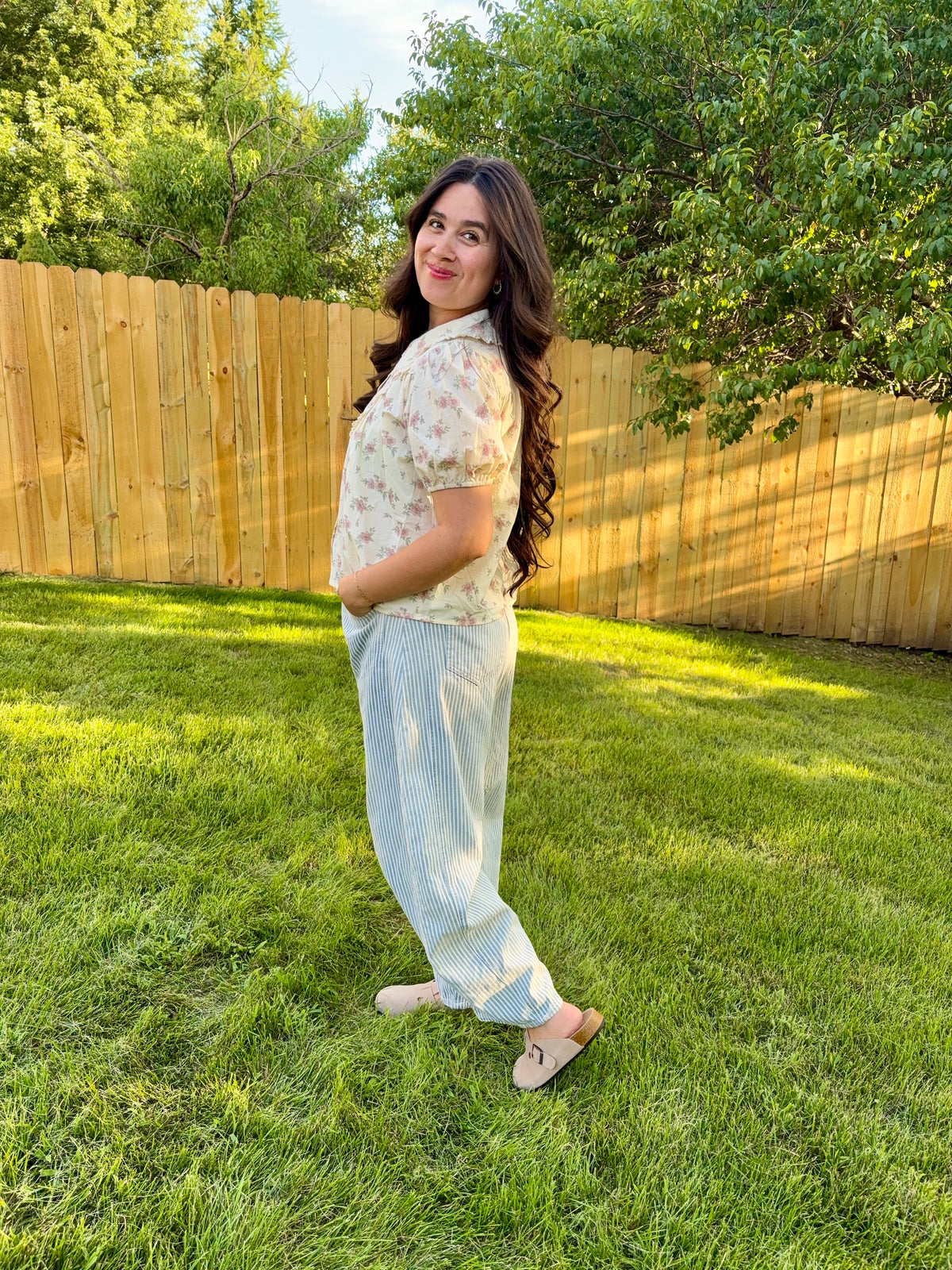Rosalie Ruffle Top