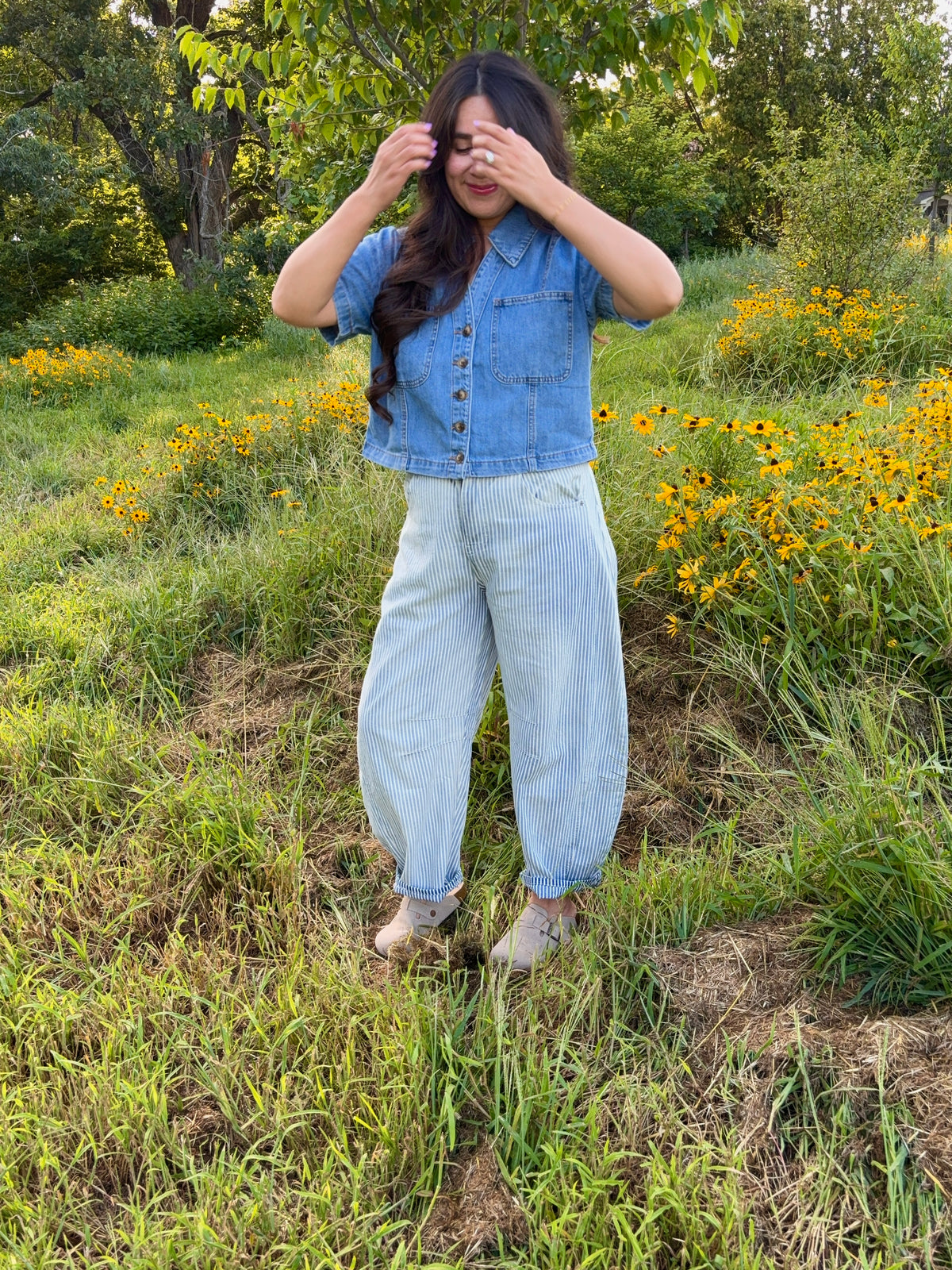 Bluebell Denim Top