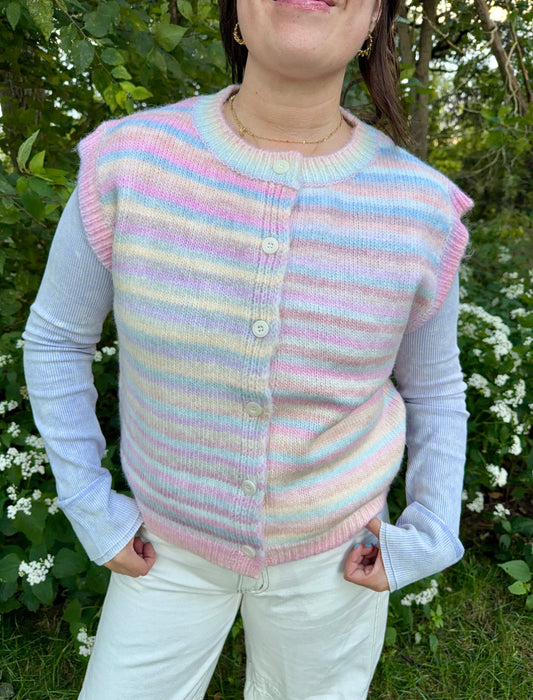 Bubblegum Pastel Vest