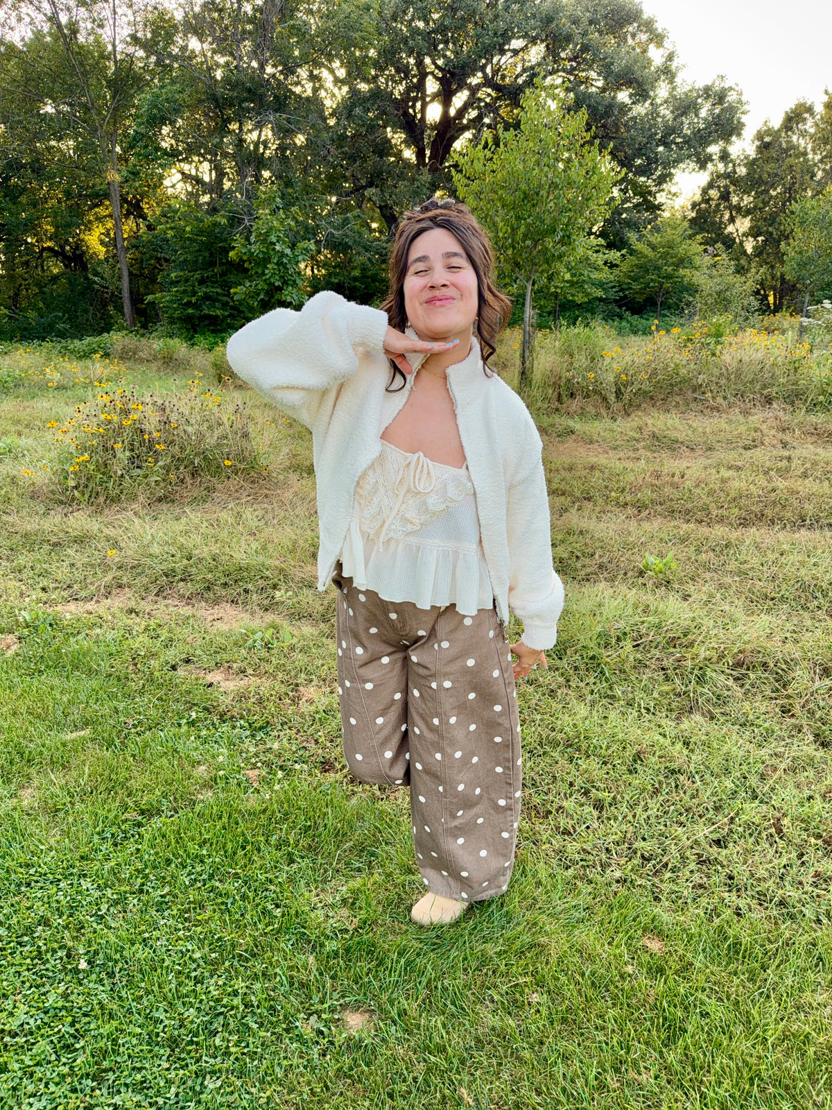 Meadow Cloud Zip Up