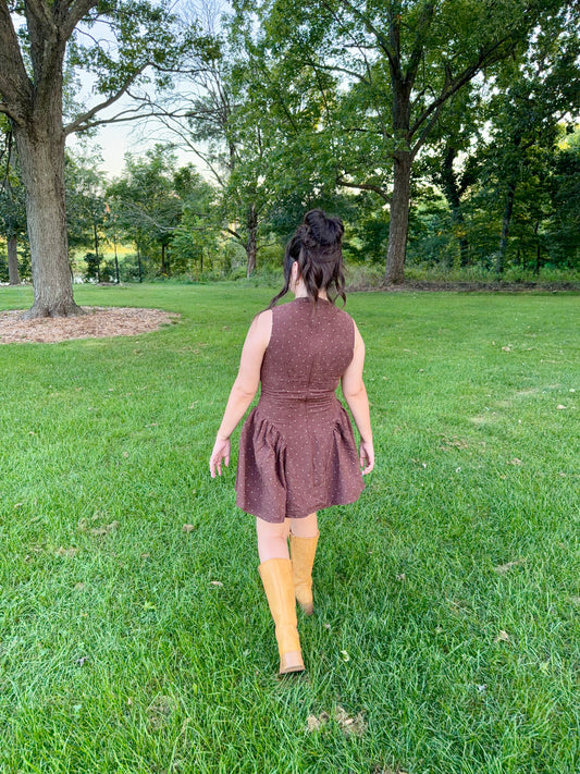 Autumn Dot Dress