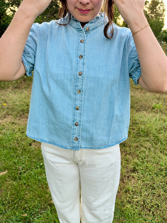 Bluebell Ruffle Top