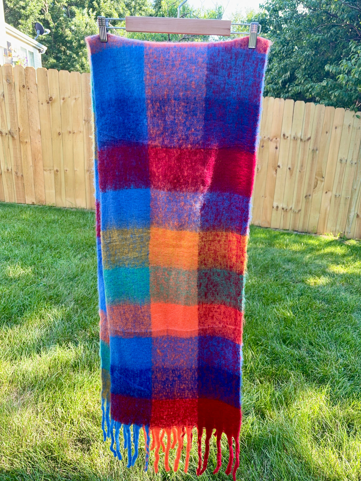 Wildflower Mosaic Scarf